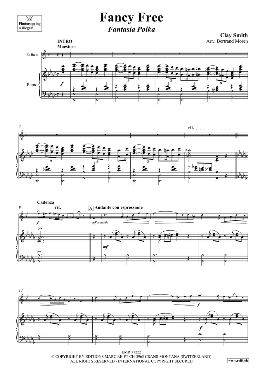 Fancy Free Fancy Free Voice Solo scores gallery preview page 4