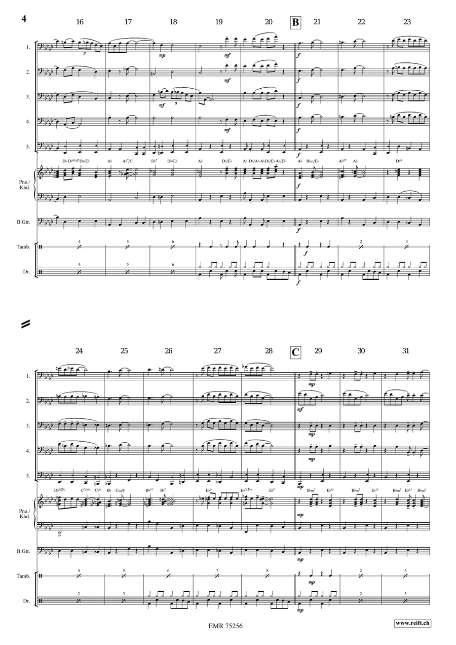 Honeysuckle Rose Honeysuckle Rose Trombone scores gallery preview page 4