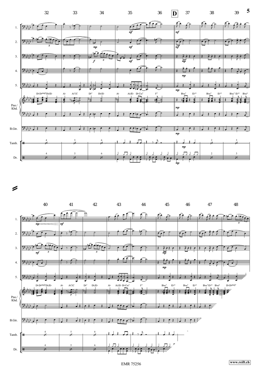 Honeysuckle Rose Honeysuckle Rose Trombone scores gallery preview page 5