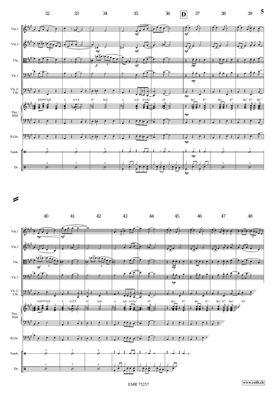 Honeysuckle Rose Honeysuckle Rose String Quintet scores gallery preview page 5