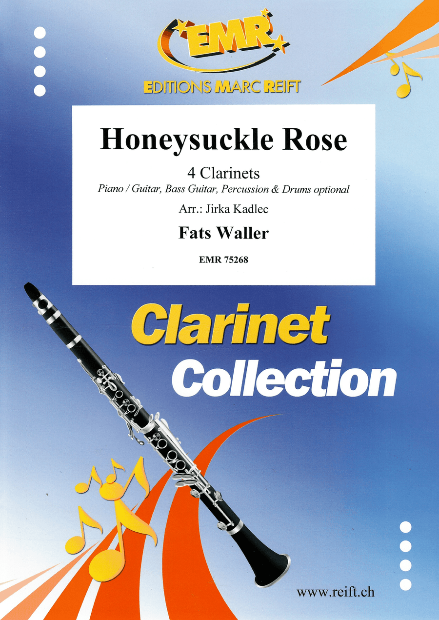 Honeysuckle Rose Honeysuckle Rose Clarinet Quartet scores gallery preview page 1