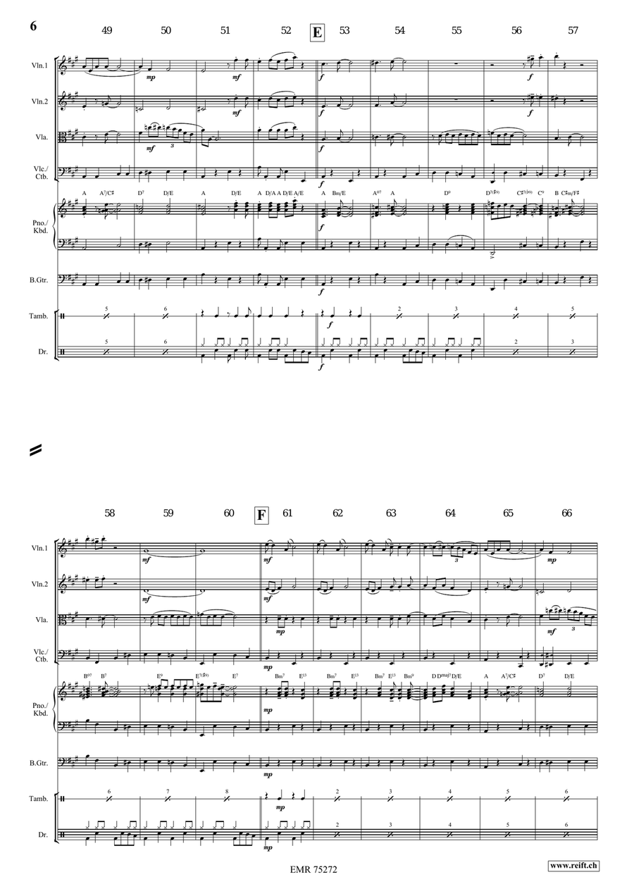 Honeysuckle Rose Honeysuckle Rose String Quartet scores gallery preview page 7