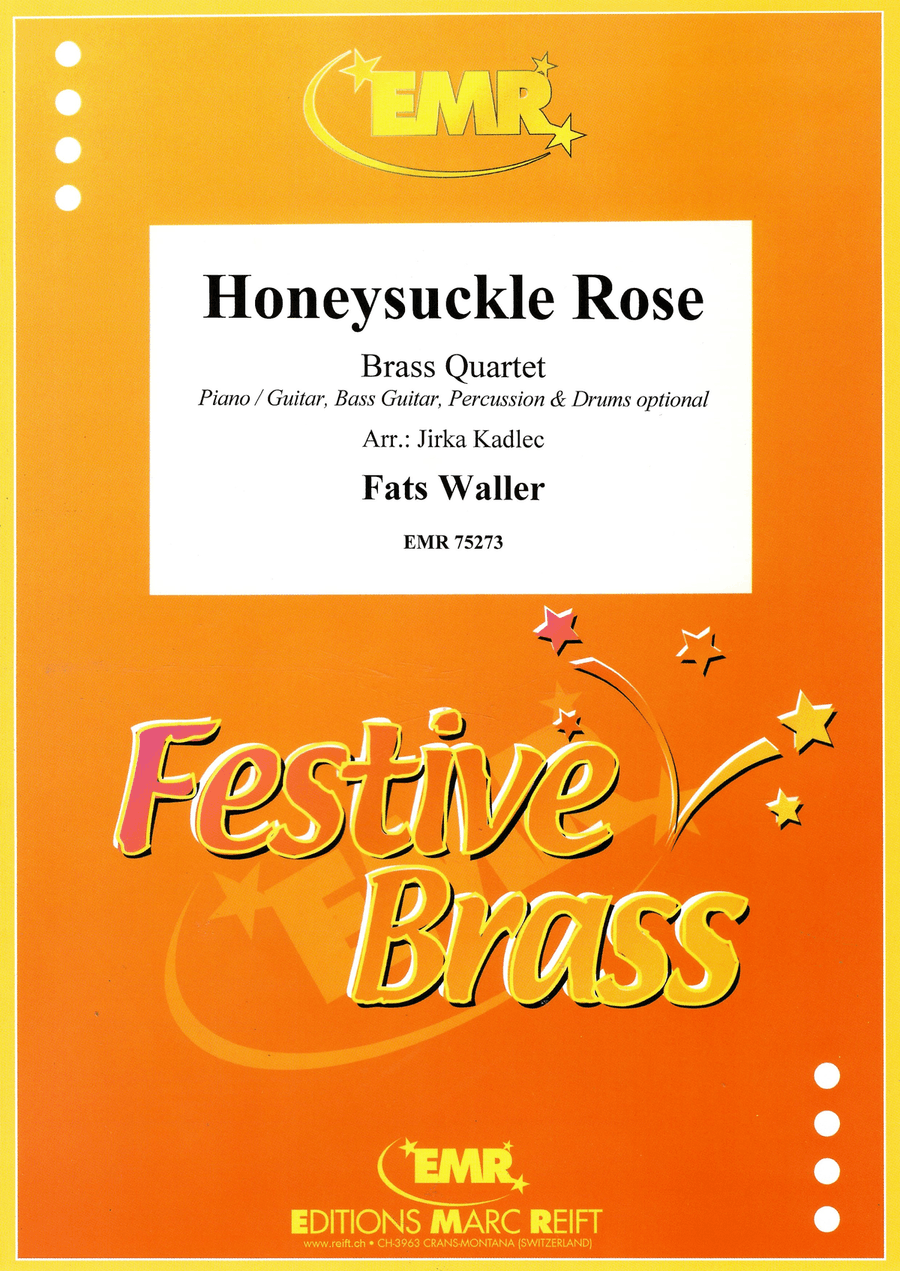 Honeysuckle Rose Honeysuckle Rose Brass Quartet scores gallery preview page 1