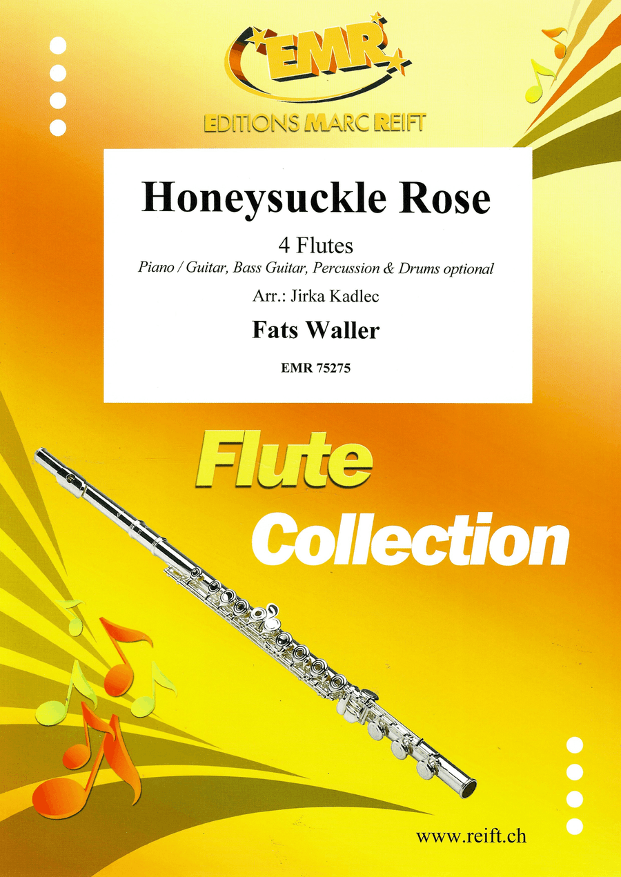 Honeysuckle Rose Honeysuckle Rose Flute Quartet scores gallery preview page 1