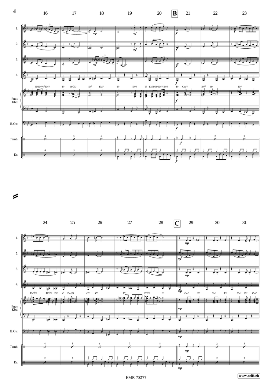 Honeysuckle Rose Honeysuckle Rose Horn scores gallery preview page 4