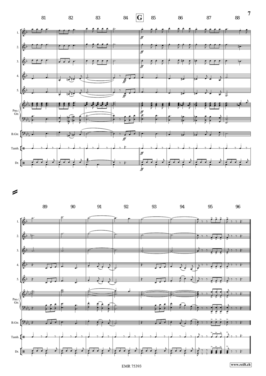 Irish Castle Irish Castle Clarinet Quintet scores gallery preview page 8