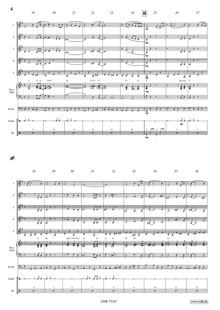 When You Wore A Tulip When You Wore A Tulip Cornet scores gallery preview page 4