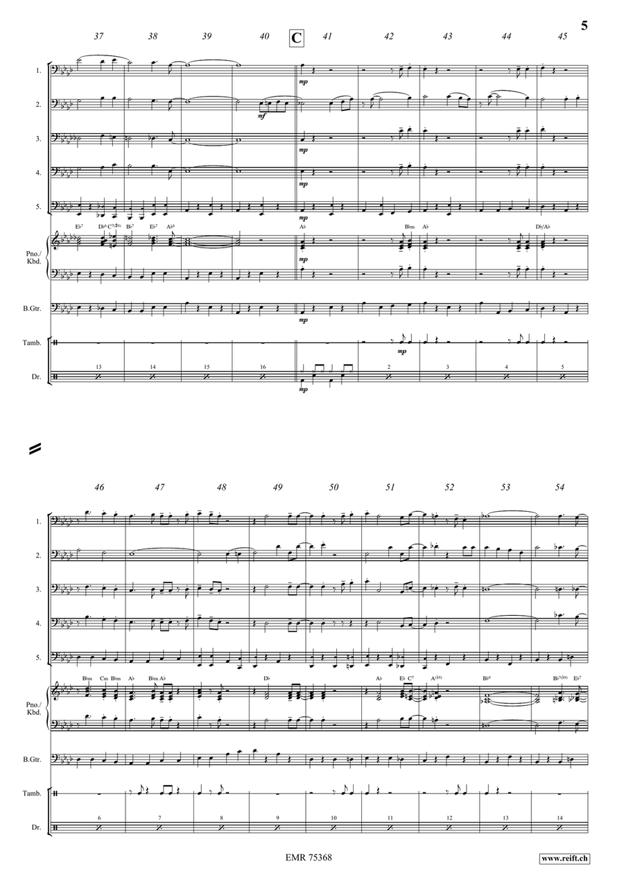 When You Wore A Tulip When You Wore A Tulip Trombone scores gallery preview page 5