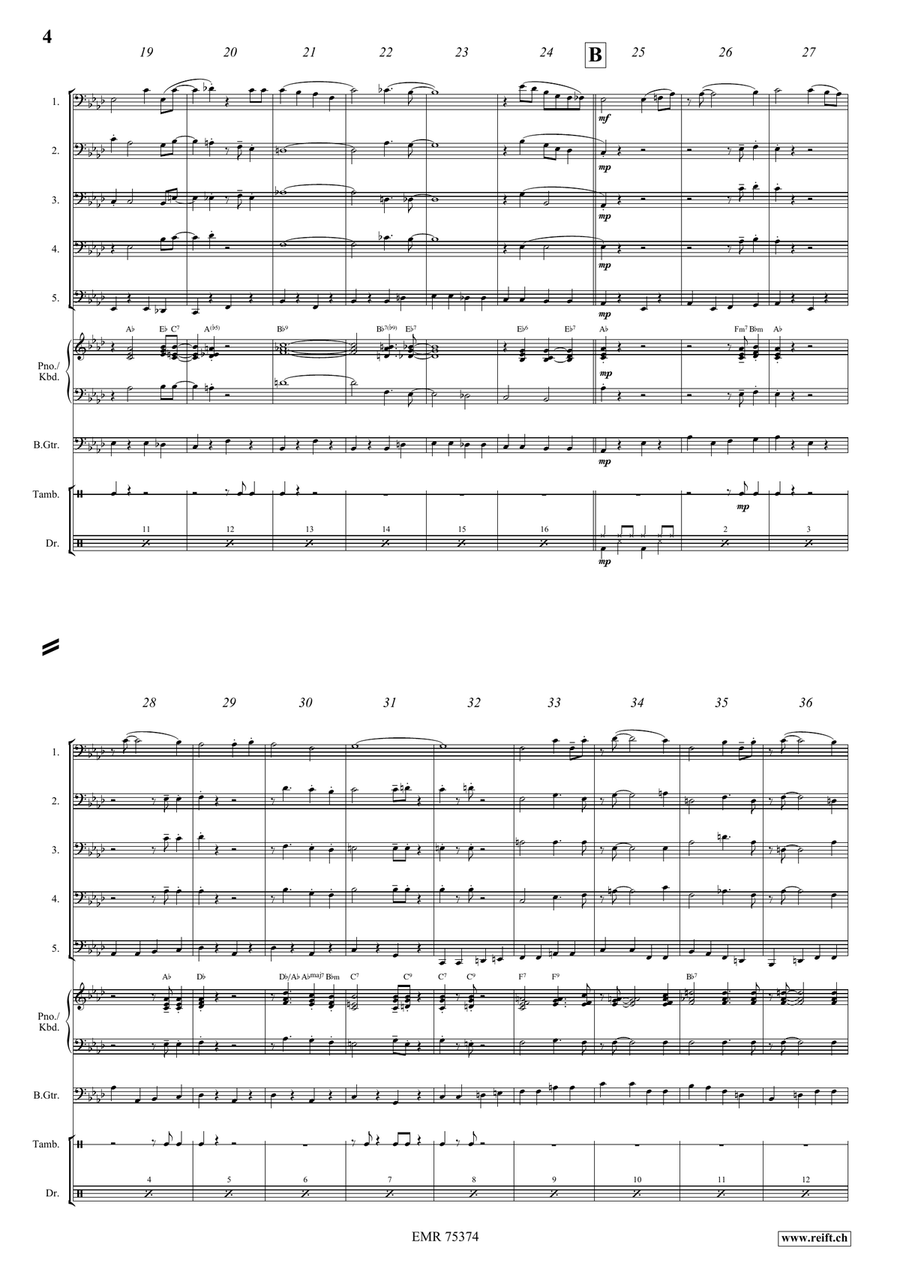 When You Wore A Tulip Bassoon scores gallery preview page 4
