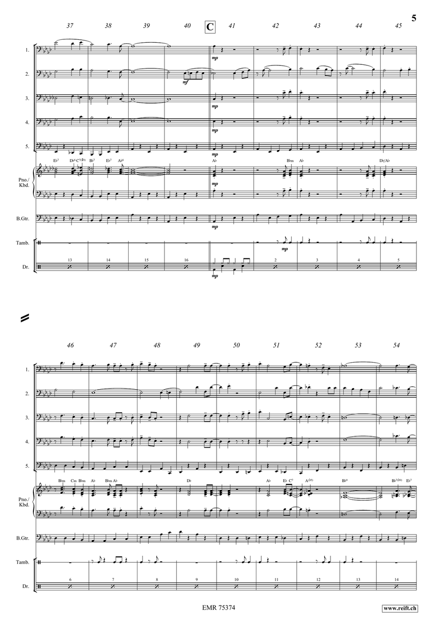 When You Wore A Tulip Bassoon scores gallery preview page 5