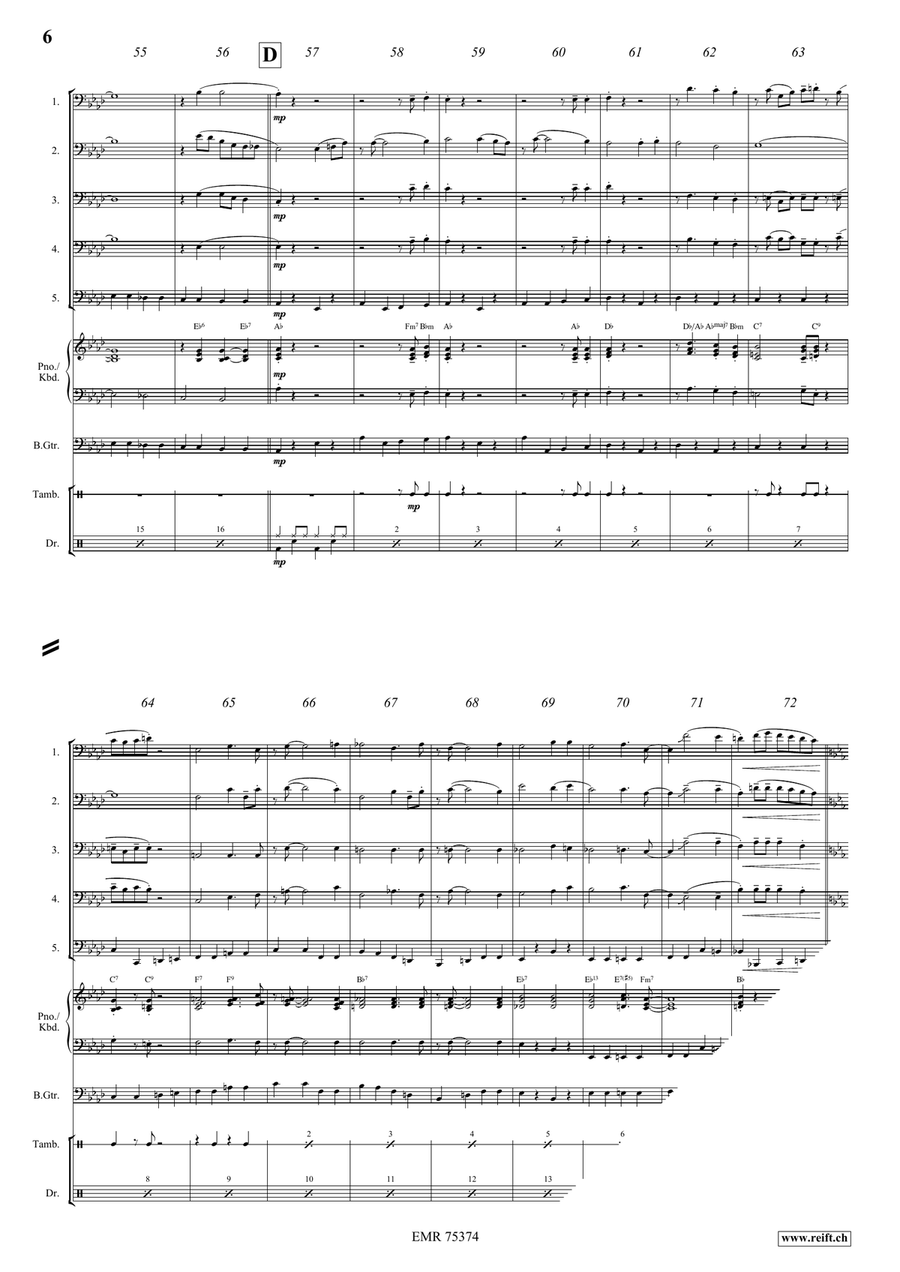 When You Wore A Tulip Bassoon scores gallery preview page 6