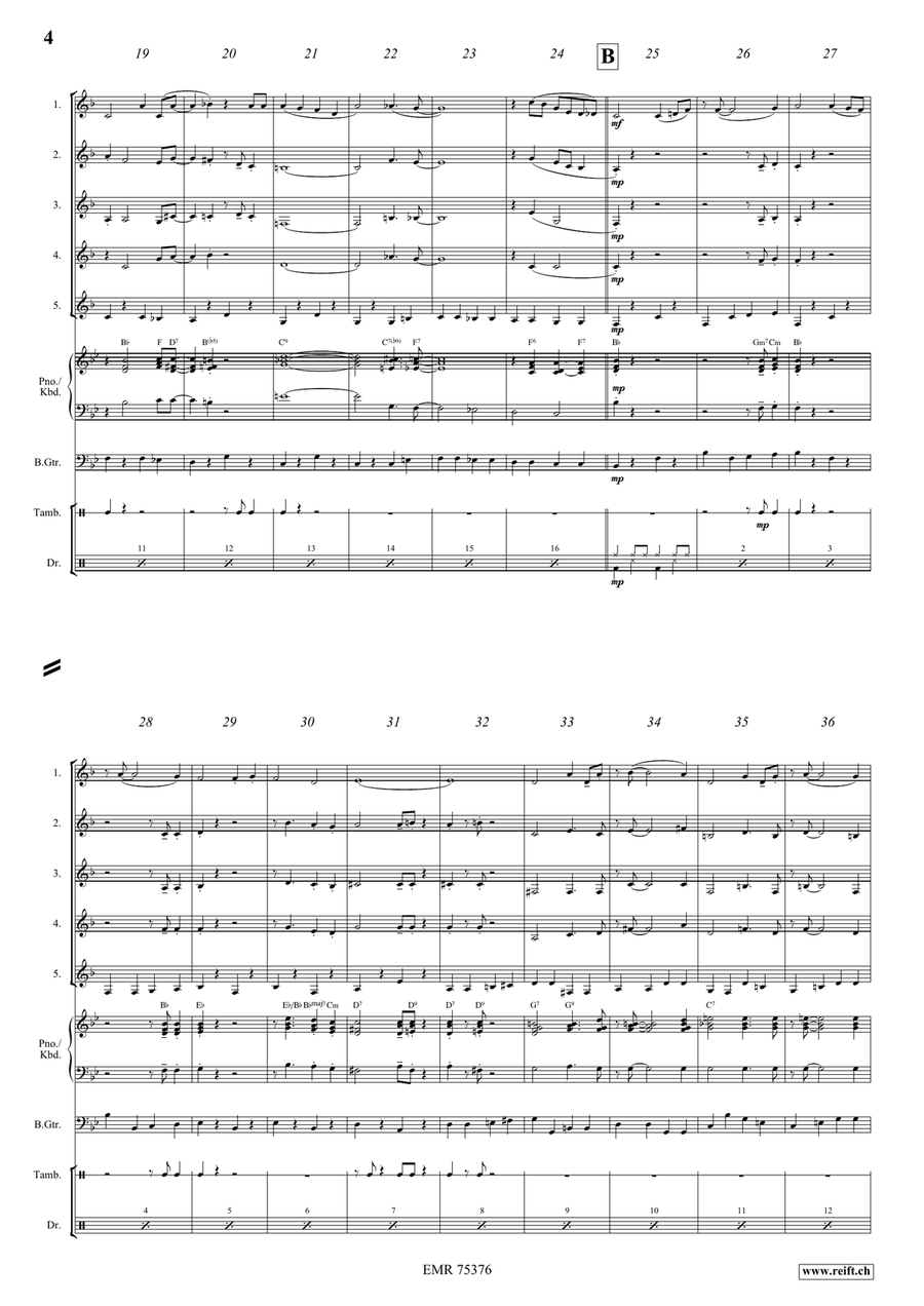 When You Wore A Tulip Horn scores gallery preview page 4