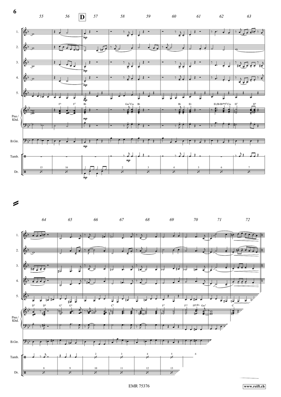 When You Wore A Tulip Horn scores gallery preview page 6