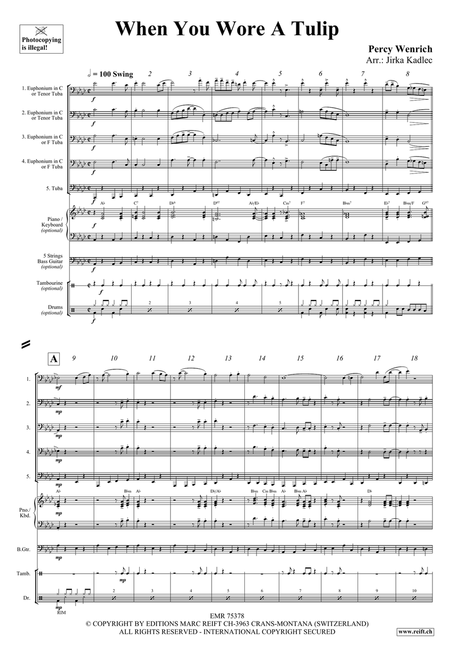 When You Wore A Tulip When You Wore A Tulip Tuba scores gallery preview page 3