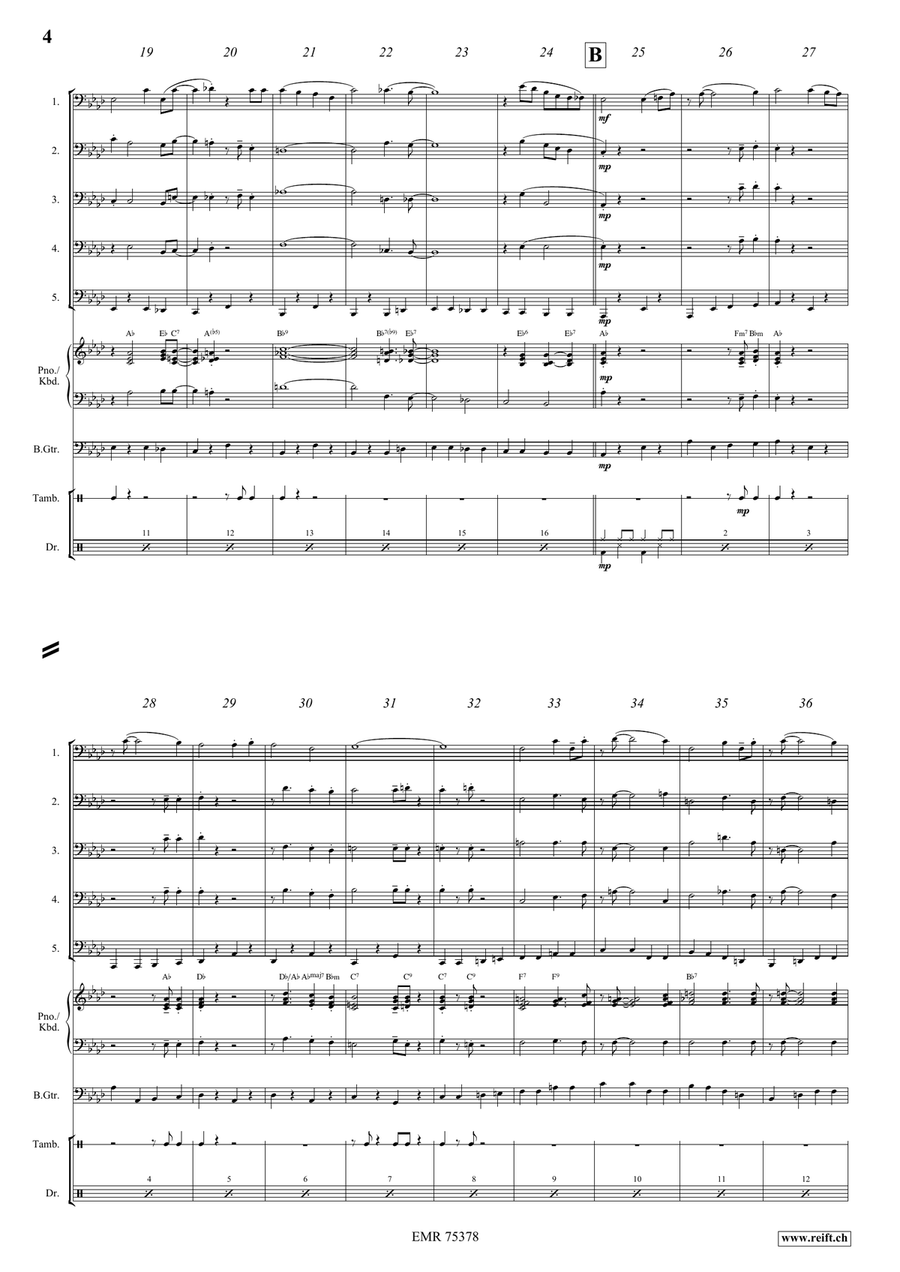 When You Wore A Tulip When You Wore A Tulip Tuba scores gallery preview page 4