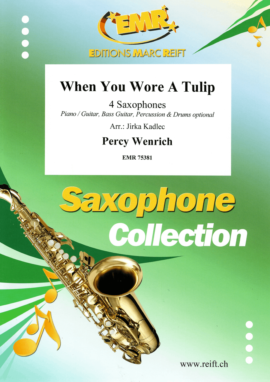 When You Wore A Tulip Saxophone Quartet scores gallery preview page 1