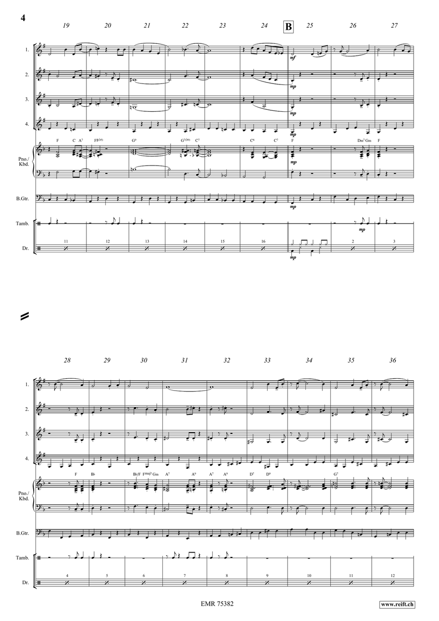 When You Wore A Tulip When You Wore A Tulip Cornet scores gallery preview page 4