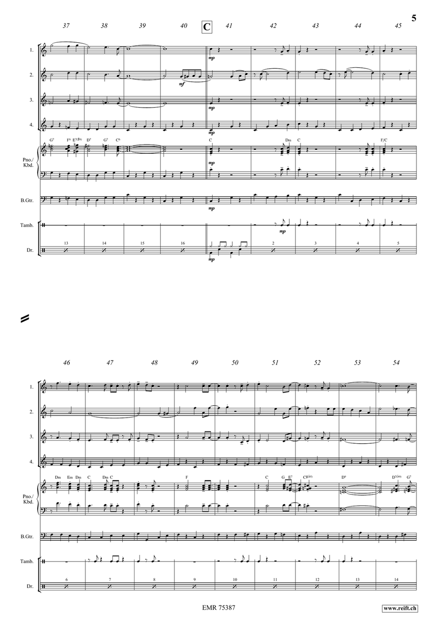 When You Wore A Tulip When You Wore A Tulip Flute Quartet scores gallery preview page 5