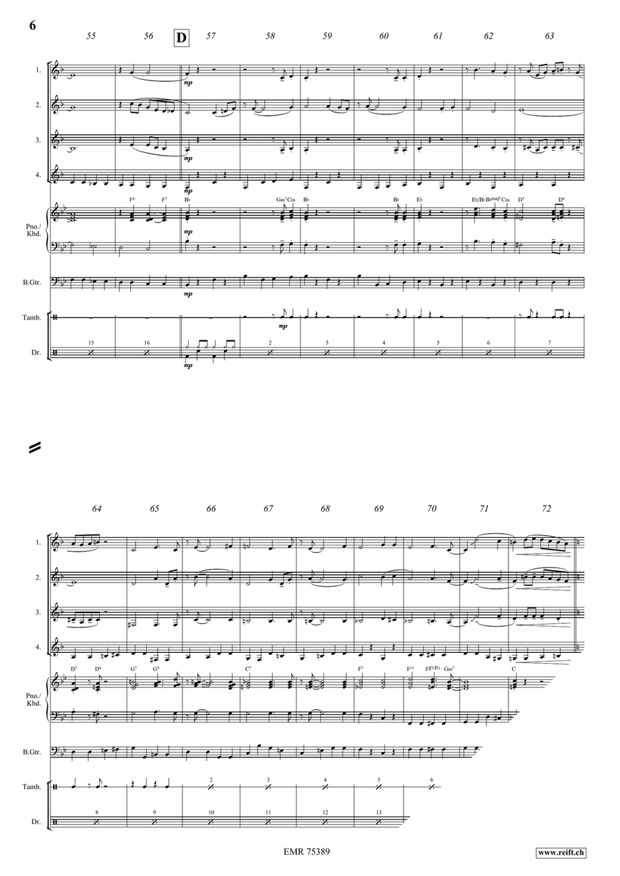 When You Wore A Tulip Horn scores gallery preview page 6