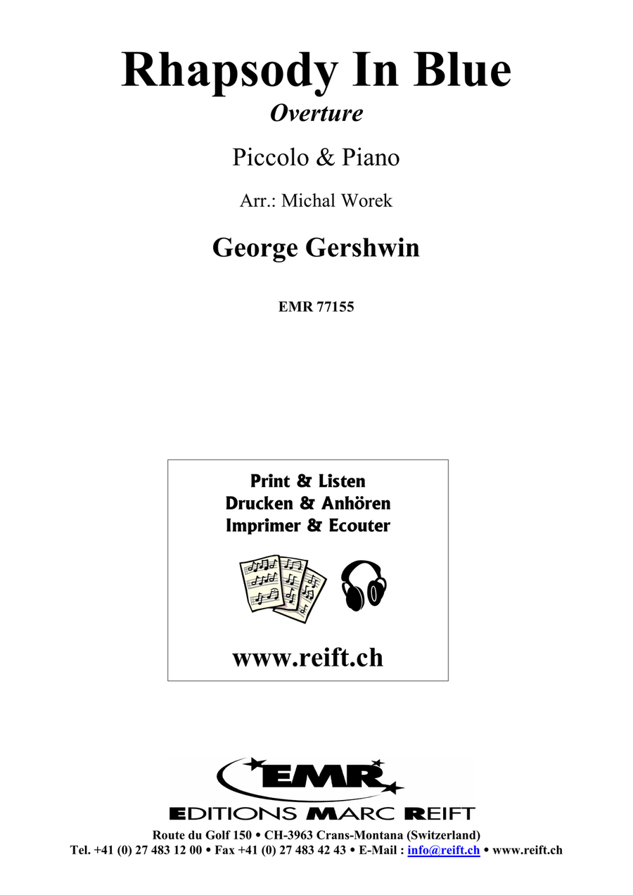 Rhapsody In Blue Rhapsody In Blue Piccolo scores gallery preview page 2