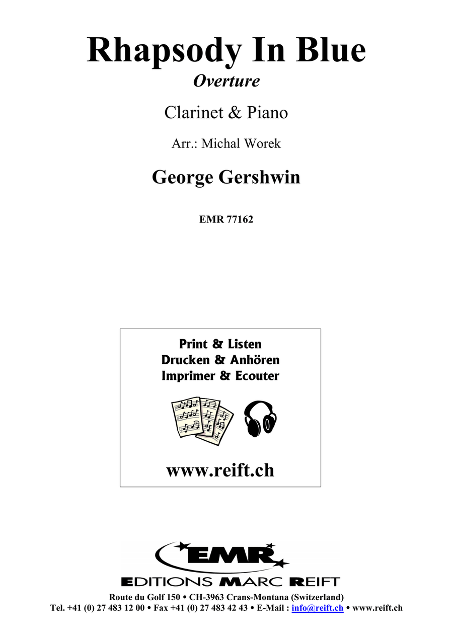 Rhapsody In Blue Rhapsody In Blue Clarinet Solo scores gallery preview page 2