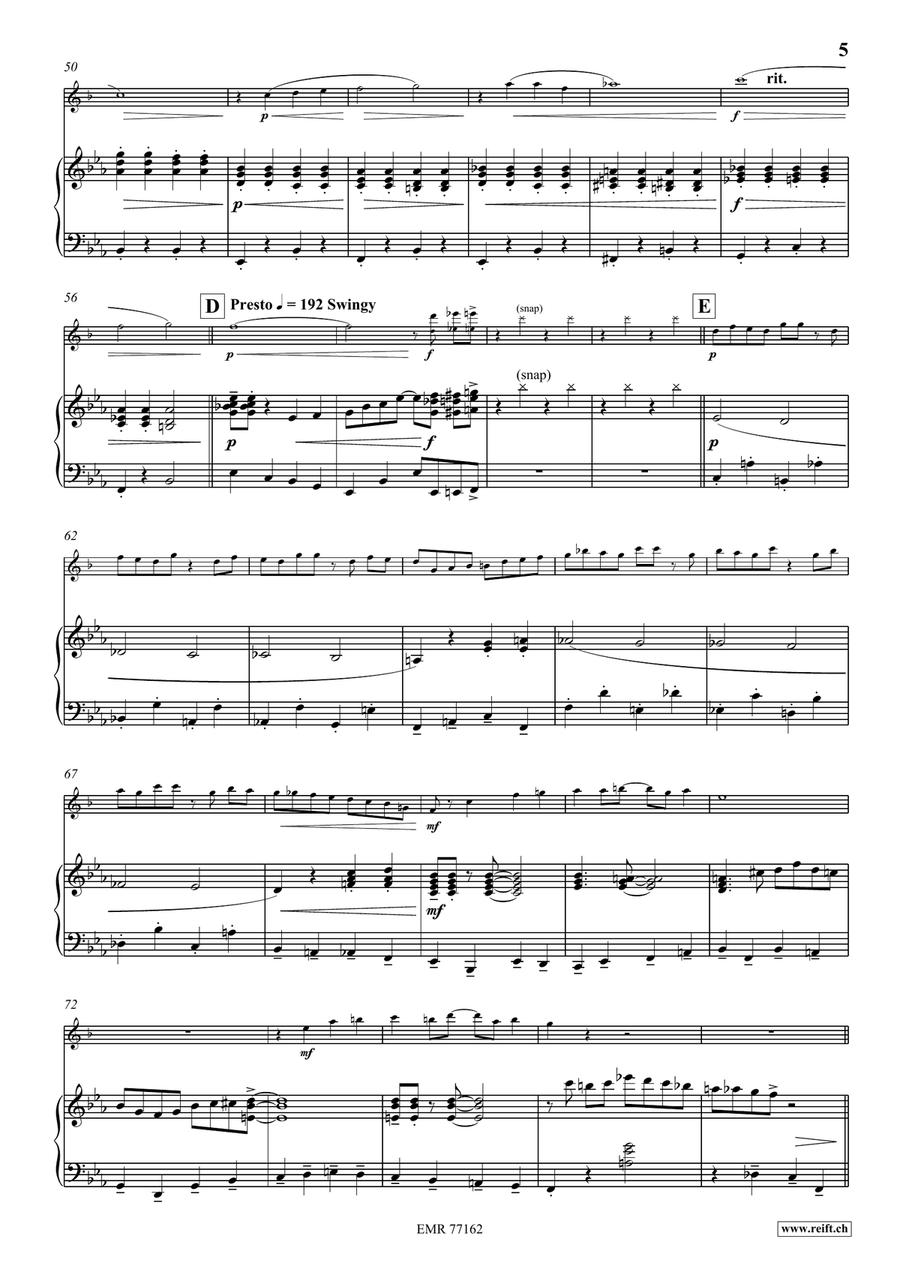 Rhapsody In Blue Rhapsody In Blue Clarinet Solo scores gallery preview page 6