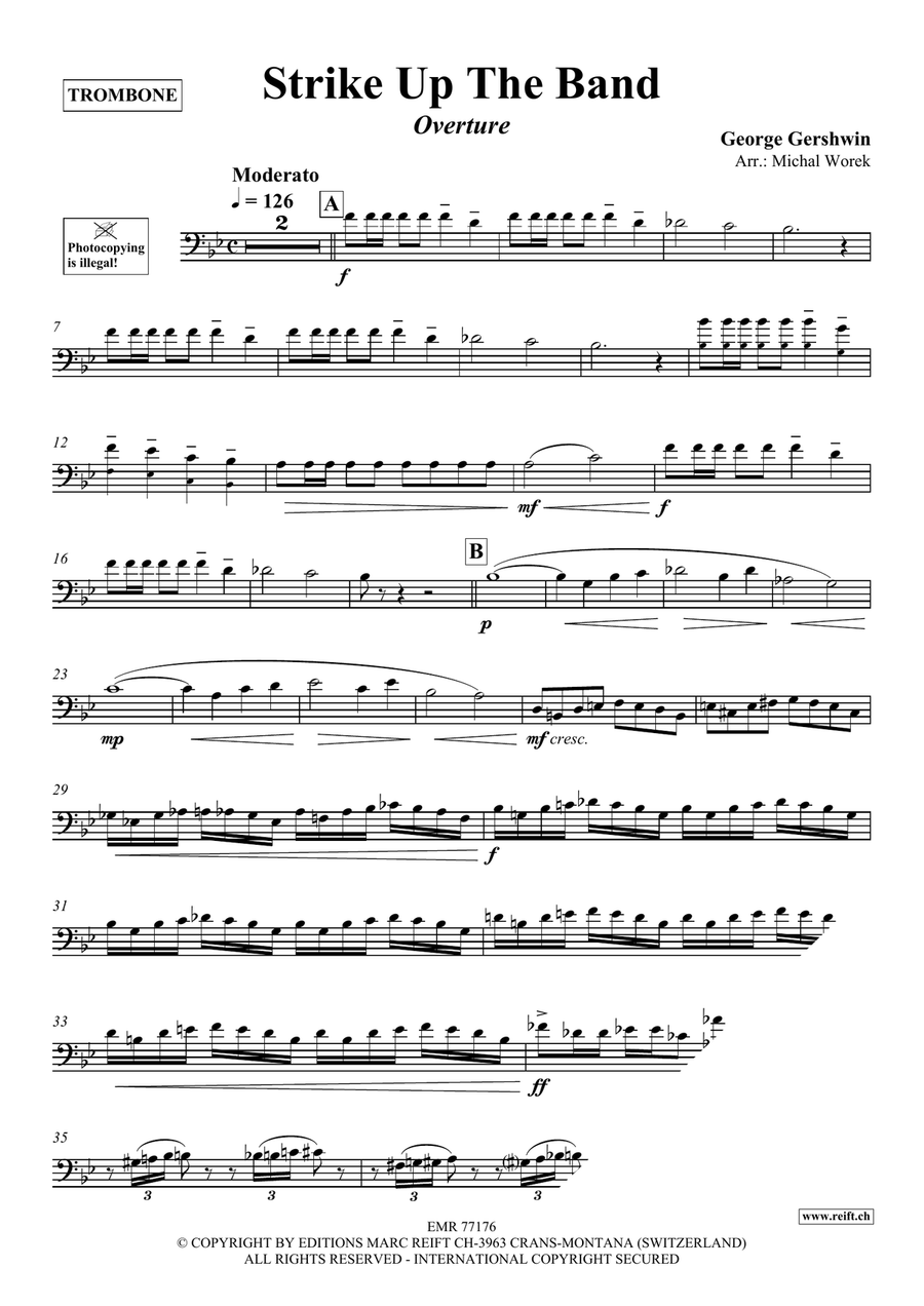 Strike Up The Band Strike Up The Band Piano Accompaniment scores gallery preview page 3