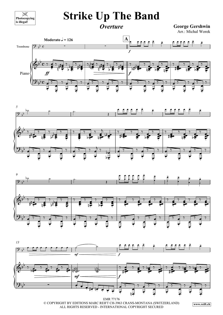 Strike Up The Band Strike Up The Band Piano Accompaniment scores gallery preview page 4