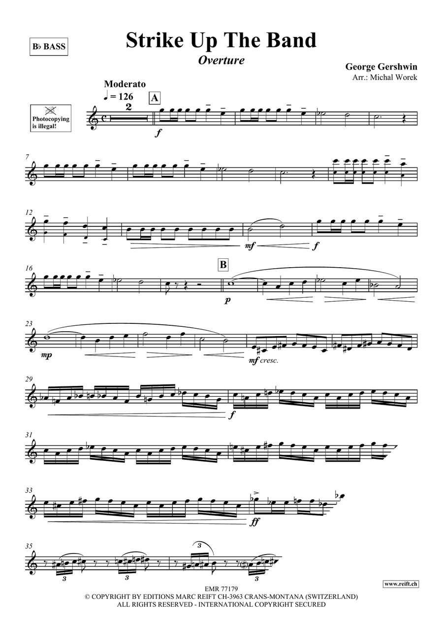 Strike Up The Band Strike Up The Band Voice Solo scores gallery preview page 3