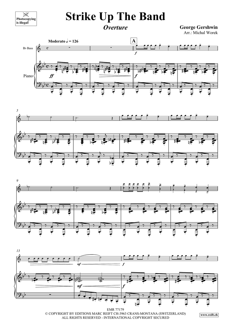 Strike Up The Band Strike Up The Band Voice Solo scores gallery preview page 4