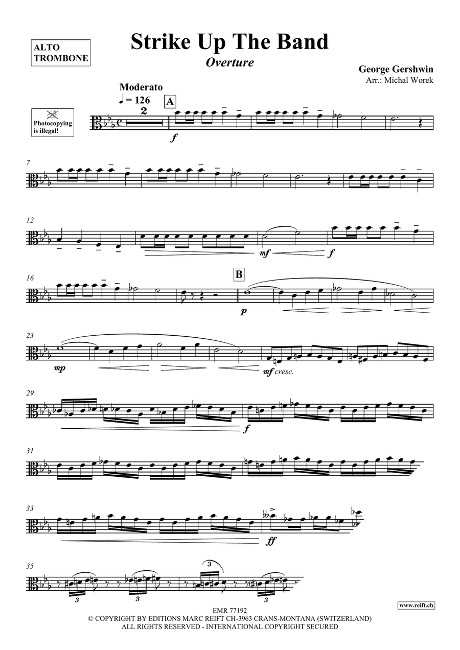 Strike Up The Band Strike Up The Band Piano Accompaniment scores gallery preview page 3