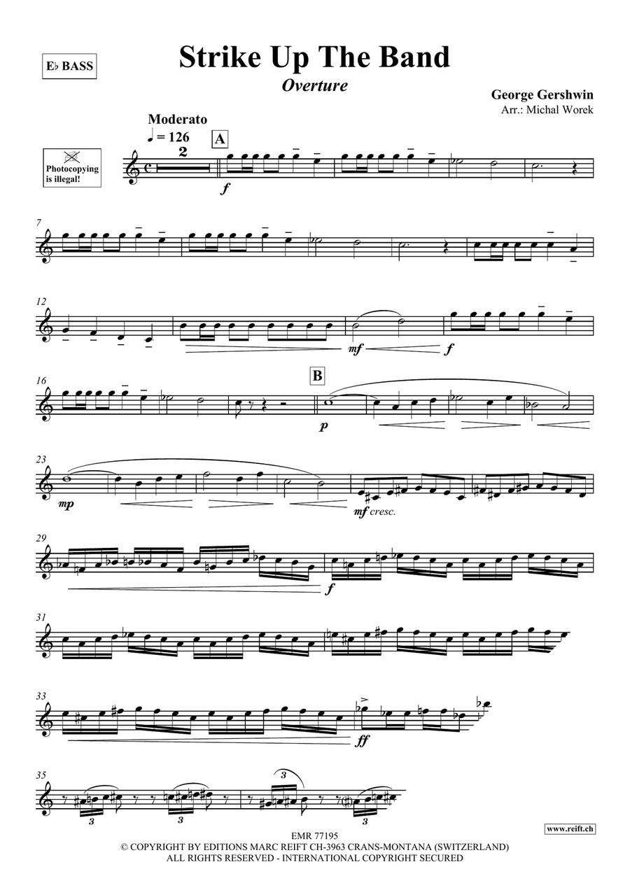 Strike Up The Band Strike Up The Band Voice Solo scores gallery preview page 3