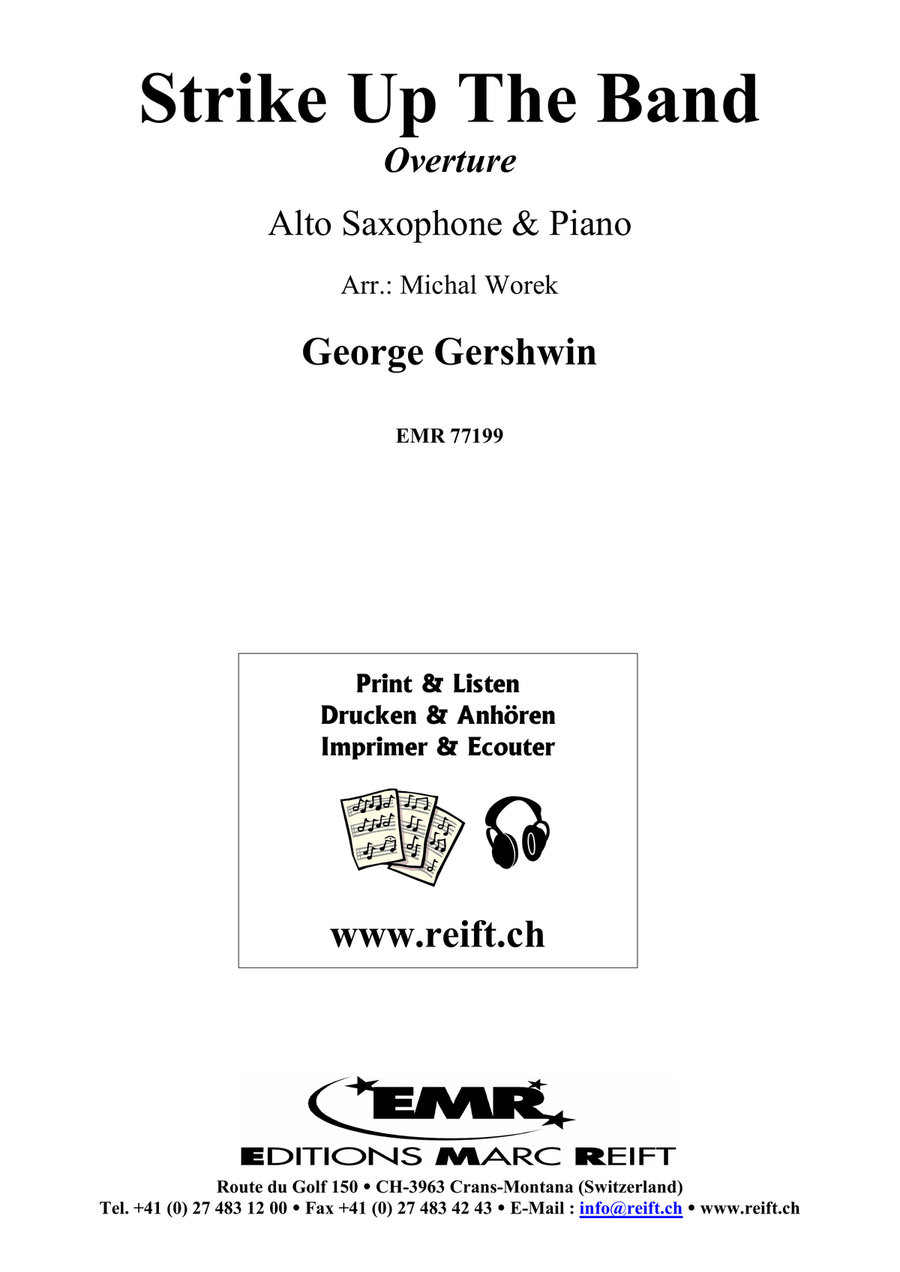 Strike Up The Band Strike Up The Band Alto Saxophone scores gallery preview page 2