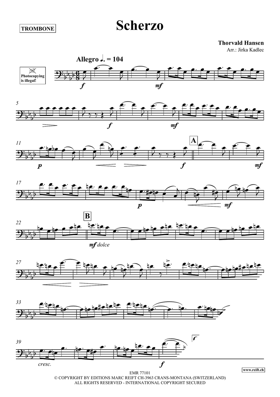 Scherzo Scherzo Piano Accompaniment scores gallery preview page 3