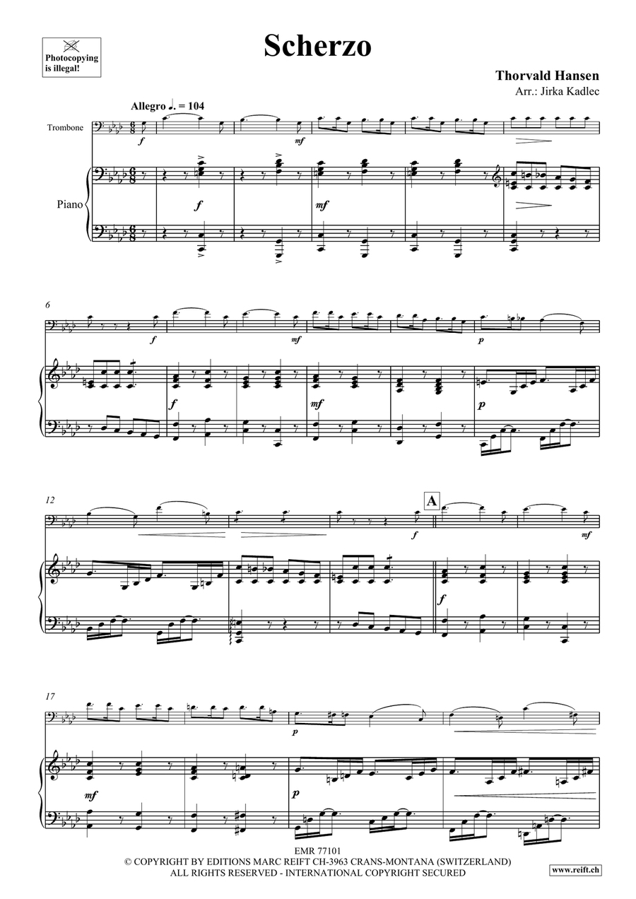 Scherzo Scherzo Piano Accompaniment scores gallery preview page 4