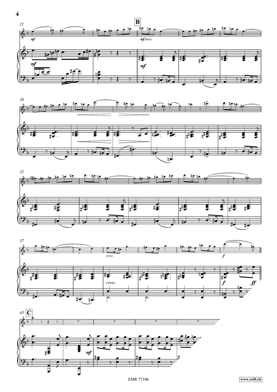Scherzo Scherzo Flute Solo scores gallery preview page 5