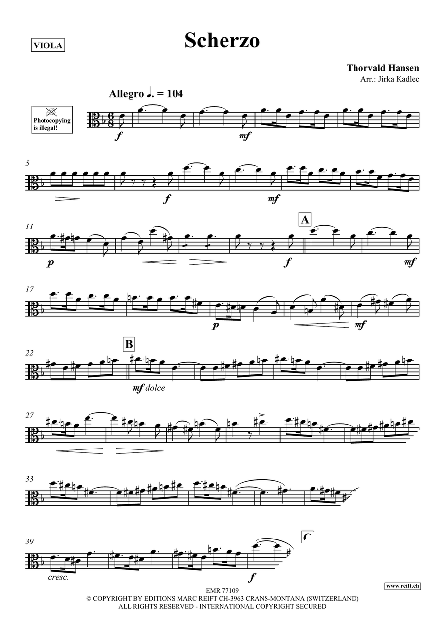Scherzo Scherzo Piano Accompaniment scores gallery preview page 3
