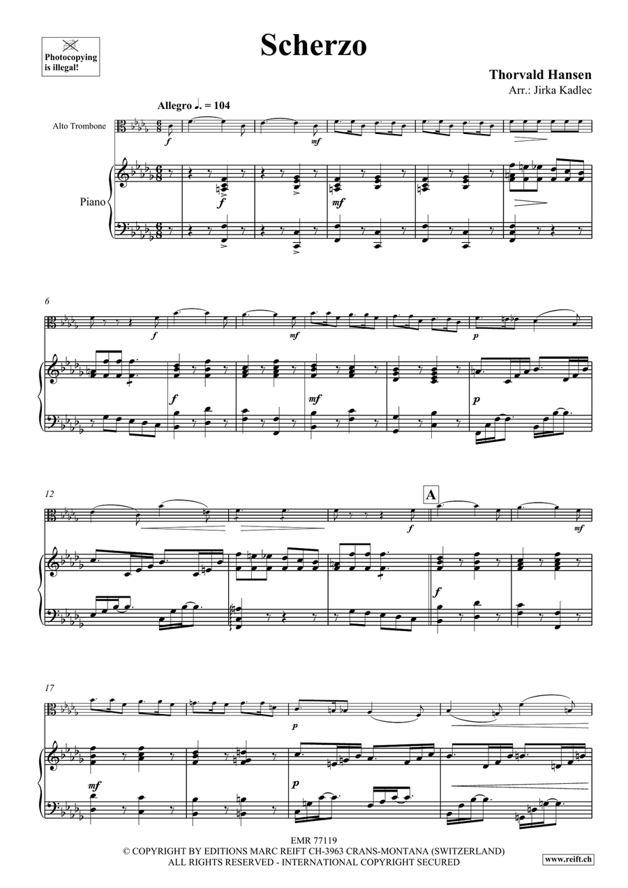 Scherzo Scherzo Piano Accompaniment scores gallery preview page 4