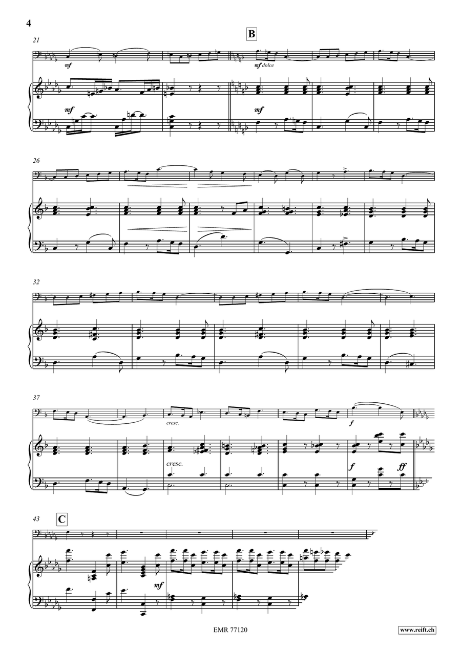 Scherzo Scherzo Bass Trombone scores gallery preview page 5