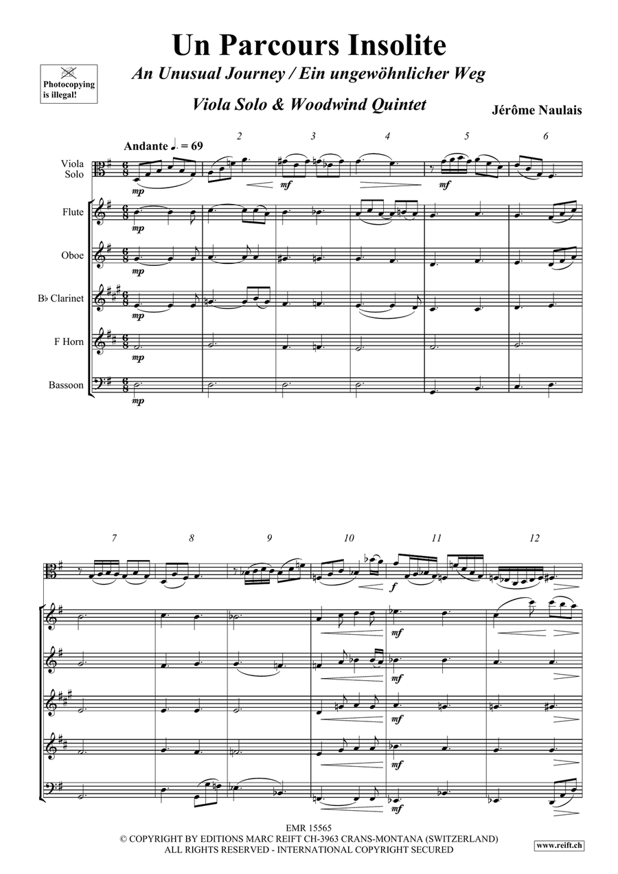 Un Parcours Insolite Un Parcours Insolite Bassoon scores gallery preview page 4