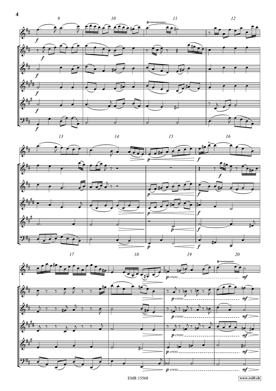 Une Nuit Etoilée Une Nuit Etoilée Bassoon scores gallery preview page 5