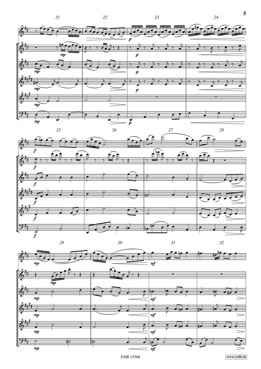 Une Nuit Etoilée Une Nuit Etoilée Bassoon scores gallery preview page 6