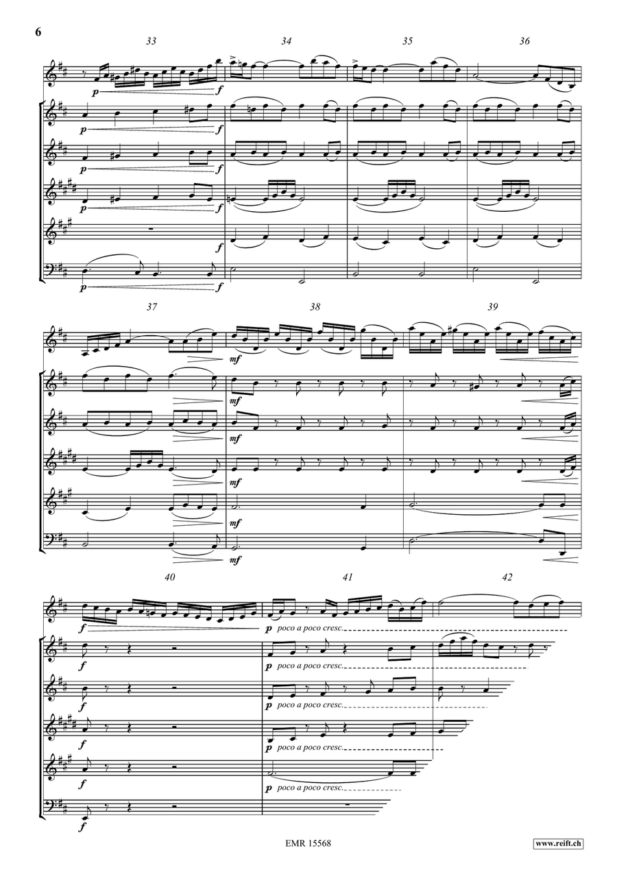 Une Nuit Etoilée Une Nuit Etoilée Bassoon scores gallery preview page 7