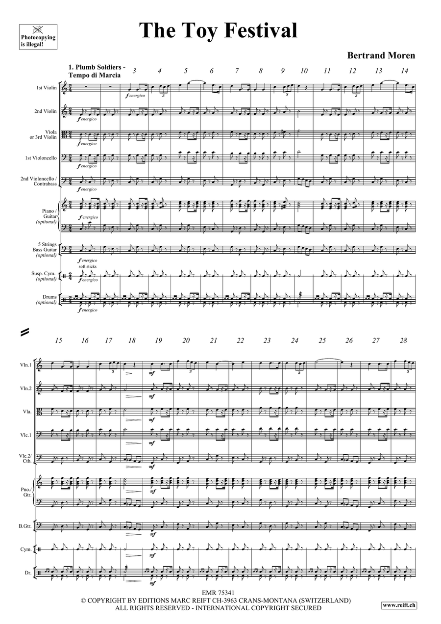 The Toy Festival The Toy Festival String Quintet scores gallery preview page 4