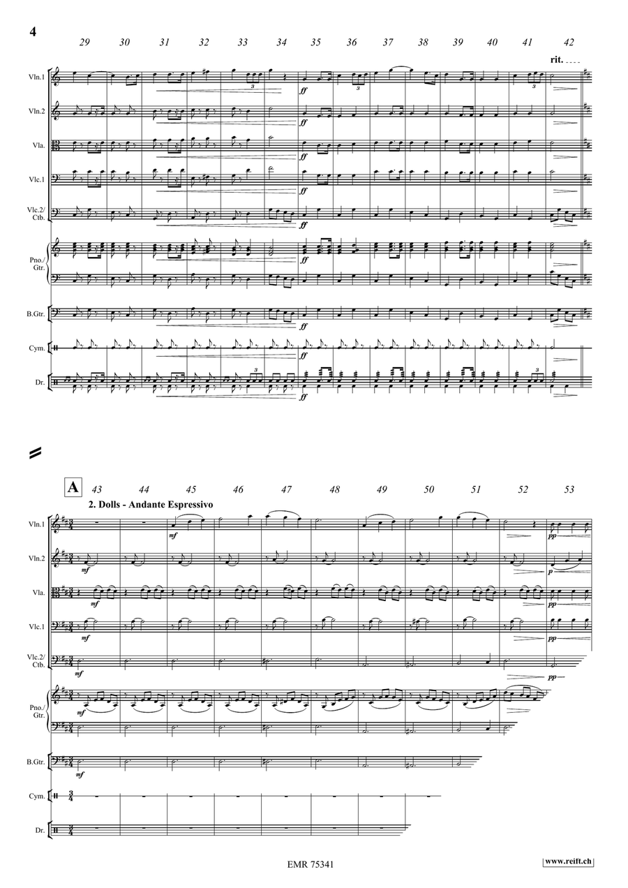 The Toy Festival The Toy Festival String Quintet scores gallery preview page 5