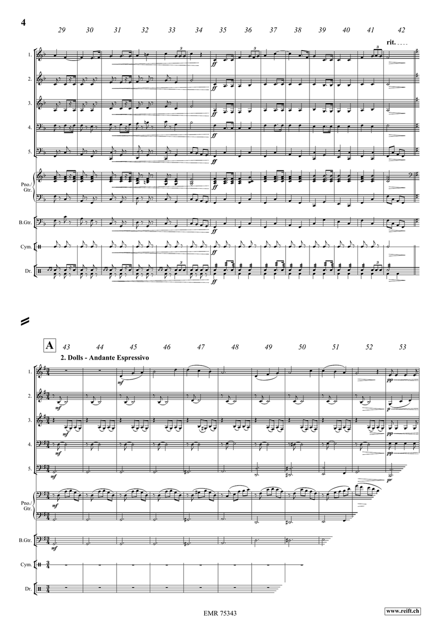 The Toy Festival The Toy Festival Woodwind Quintet scores gallery preview page 5