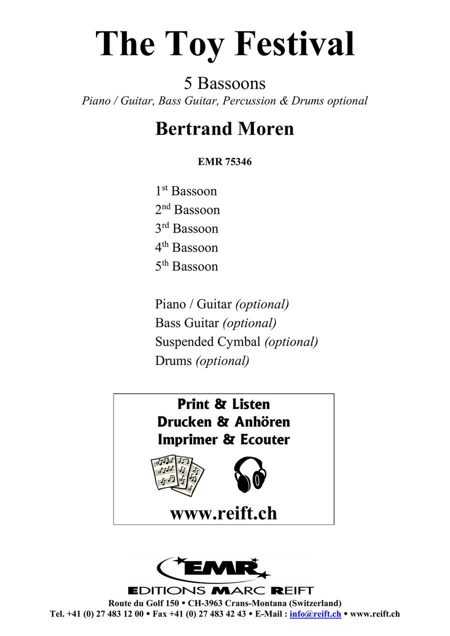 The Toy Festival The Toy Festival Bassoon scores gallery preview page 2