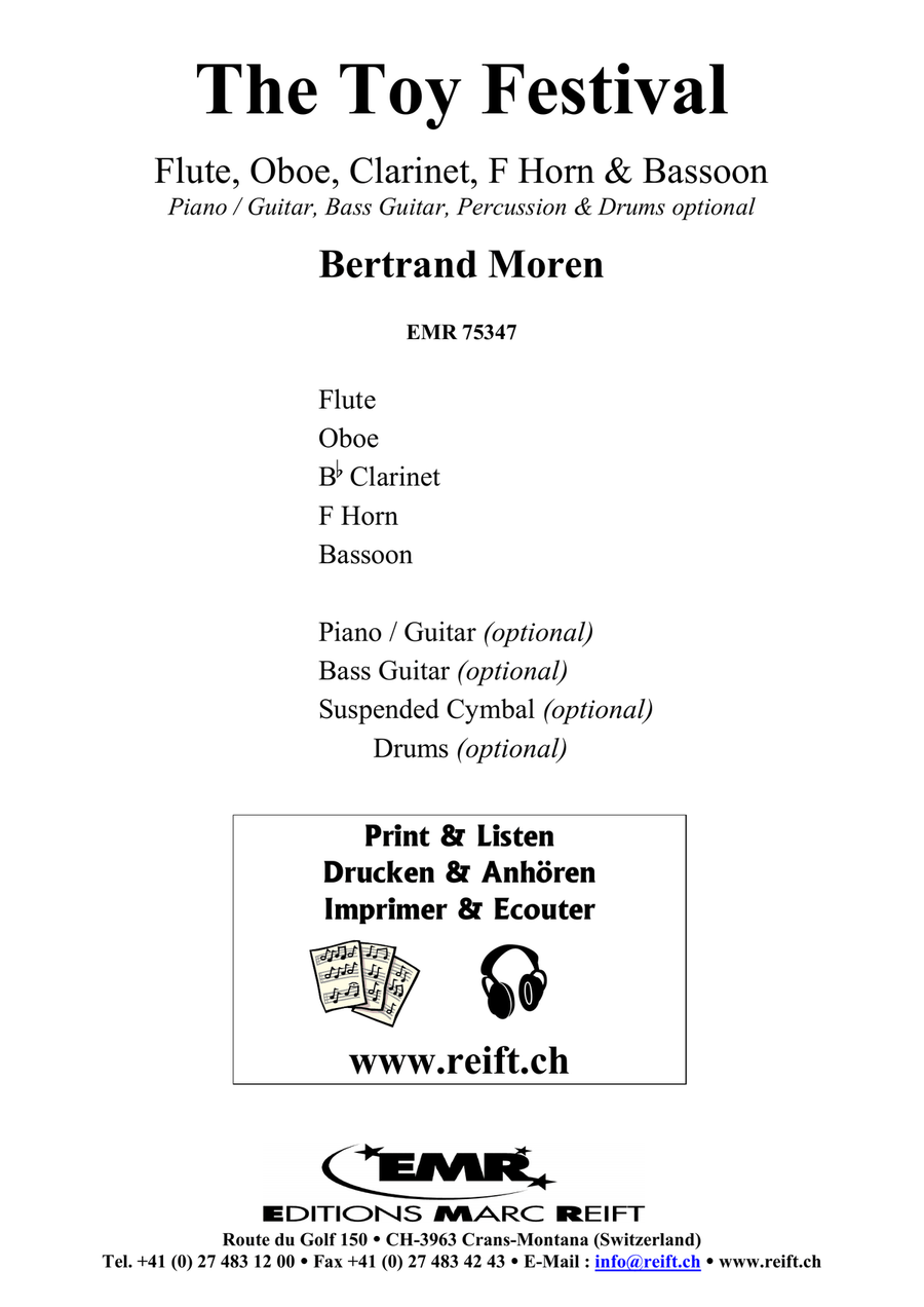 The Toy Festival The Toy Festival Woodwind Quintet scores gallery preview page 2