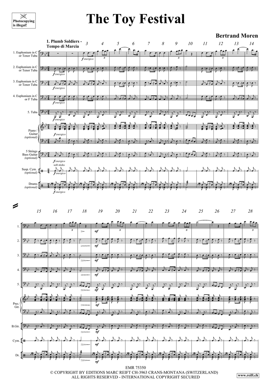 The Toy Festival The Toy Festival Tuba scores gallery preview page 4