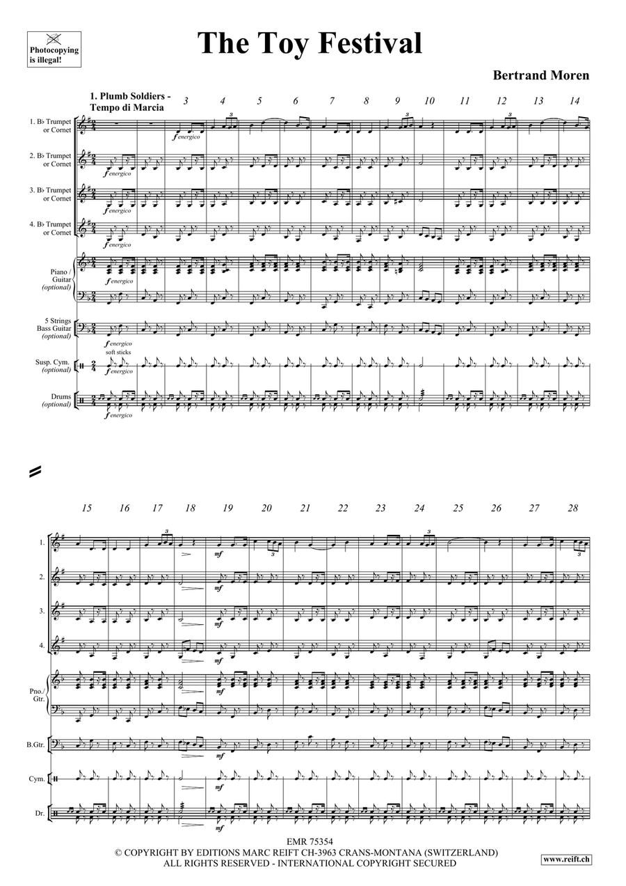 The Toy Festival The Toy Festival Cornet scores gallery preview page 4
